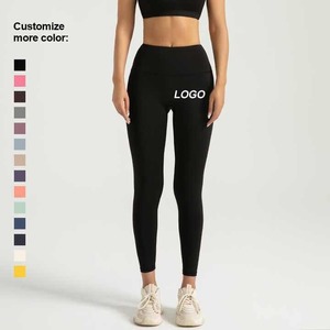 <b>High</b> <b>Waisted</b> Gym Sports Workout Yoga Pants <b>Leggings</b> Wholesale Seamless Fitness Yoga Pants Scrunch Butt Gym <b>Leggings</b> for Women - Product Image 2