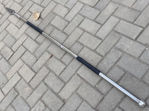Lance médiévale artisanale en forme de feuille |   Lance en acier de style viking |   Cosplay, LARP et décoration murale avec fourreau - Product Image 2