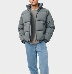 Nouvelle conception de vestes matelassées pour hommes, vente en gros, vente chaude, vestes à bulles personnalisées, hiver, épaisses et chaudes - Product Image 5