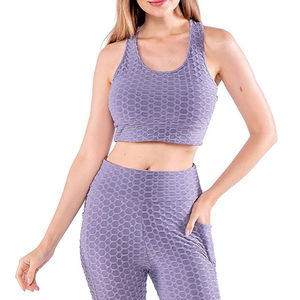Conjunto de yoga sin mangas para mujer, ropa de Verano de la mejor calidad, conjunto de yoga para gimnasio, ropa activa, conjunto de Yoga de 2 uds en el mejor material - Product Image 5