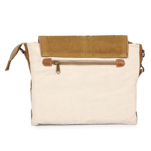 กระเป๋าสะพายไหล่สายเดี่ยวหนังแท้สำหรับผู้หญิงทำด้วยมือสไตล์วินเทจปิดด้วยซิปแฟชั่นดีไซน์ใหม่ - Product Image 5