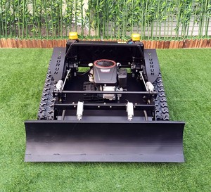 Tondeuse à gazon VIGORUN à essence télécommandée 48V autotractée à lame rotative avec fonction mulching, qualité professionnelle, orange - Product Image 4