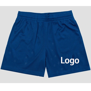 Pantalones cortos de malla unisex de doble capa para correr atléticos con sublimación deportiva en blanco de verano para hombre al por mayor pantalones cortos de baloncesto personalizados - Product Image 6