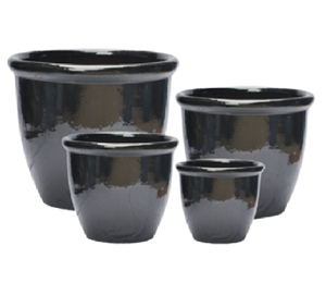 [Jason] Vase à fleurs moderne en céramique mate fait main en gros |   Jardinière en céramique émaillée décorative de style 2026 pour la décoration de la maison - Product Image 6