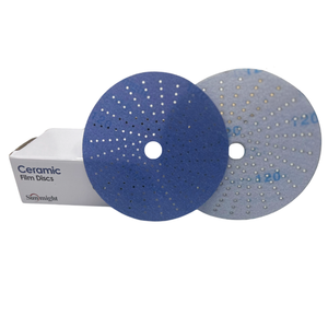 Sun Might Premium 150mm personnalisable OEM/ODM Film céramique disque crochet et boucle multi-trous - Product Image 1