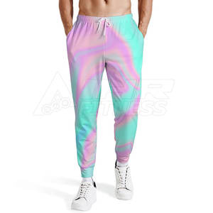 Meilleure vente Pantalon de survêtement décontracté unisexe de haute qualité en coton léger imperméable respirant personnalisé mi toile teint uni OEM - Product Image 3