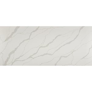 Placa de Cuarzo Premium Calacatta Idillio - Resistente al Agua, Duradera, Diseño Moderno - Product Image 1