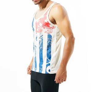 Camiseta sin mangas con botones informal personalizada de alta calidad Muscle Fit 100% algodón acanalado hombres gimnasio entrenamiento Streetwear camiseta sin mangas - Product Image 3