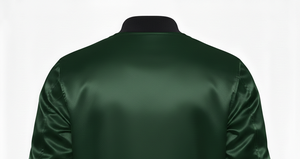 Chaqueta Varsity Larga de Lona con Logotipo Personalizado |   Diseño Frontal de Exhibición |   Parches de Letras Vintage para Hombre |   Ropa de abrigo con forro polar a prueba de viento - Product Image 4