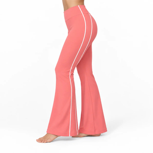 Low Price Bell Bottom Legging Offers Flexible Movement Smooth Material And Comfortable Construction Flare Legging For Workout - Product Image 2
