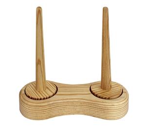 Double fil porte-boule broche fil à coudre grande base fibre crochet outil Kit laine écheveau cordon organisateur bande corde stockage - Product Image 6