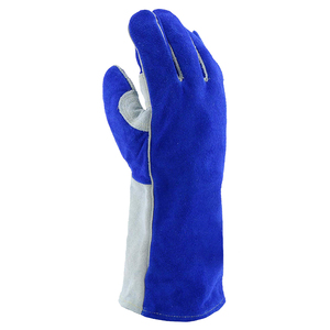 VENTA CALIENTE Guantes de soldadura de cuero de piel de oveja de piel de vaca Hockey Palma Seguridad industrial Protección de manos Guantes suaves y cómodos - Product Image 2