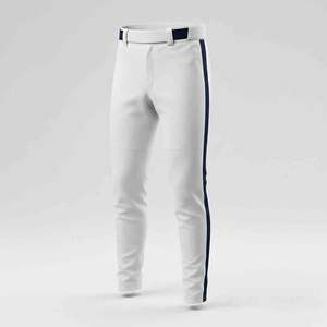 กางเกงเบสบอลแบบระบายอากาศสั่งทำพิเศษ ความยาวเต็มตัว พร้อมตะเข็บแบบพิเศษและโลโก้สั่งทำ - ชุดทีมระดับมืออาชีพ - Product Image 4