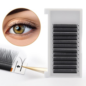 Extensión de pestañas, fácil ventilador, volumen, fácil de fanear, fácil de secar, florece, yy - Product Image 1