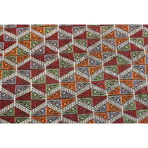 พรมขนสัตว์สีเบจแบบดั้งเดิม6.2ft 4.9 x งานแฮนด์เมดสไตล์ตุรกีคิทติมสี่เหลี่ยมผืนผ้าดีไซน์สำหรับห้องนั่งเล่นข้างเตียงห้องโถงน้ำยาง - Product Image 4