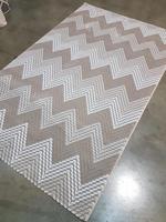 Tapis Adiva tissé à la machine, moderne, en polypropylène, tapis turc de haute qualité, résistant aux taches, à poils longs, abstrait