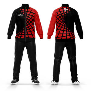 Chaqueta de entrenamiento de fútbol de manga larga personalizada al por mayor, transpirable y ligera para equipos, chándal de fútbol - Product Image 4