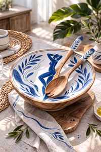 Bol à fruits décoratif en métal martelé avec pieds, plat rond en acier inoxydable argenté pour centre de table, idéal pour la maison de luxe, les mariages et les fêtes - Product Image 3