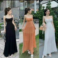 Taille libre robes pour femmes livraison rapide naturel confortable à porter emballage personnalisé du fabricant du Vietnam