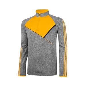 แจ็กเก็ตแบบรูดซิปด้านบนผ้าโพลีเอสเตอร์100% ผ้าถักลายโลโก้ตามสั่งขนาดพลัสไซส์สำหรับฤดูร้อน - Product Image 2