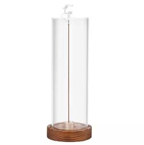 Soporte de vela Bakhoor, portavelas de madera de estilo marroquí para decoración del hogar, tarro de linterna de té de mesa - Product Image 4