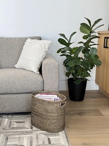 Panier de rangement rond en rotin naturel, écologique, fait main, moderne, multifonctionnel, Artex Green Earth, fabriqué au Vietnam - Product Image 5