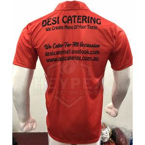 เสื้อผ้ากีฬากอล์ฟผู้ชายผ้าฝ้าย100% สำหรับโปโลเสื้อยืดแฟชั่นพิมพ์ลายน้ำหนักผ้า200กรัม - Product Image 3