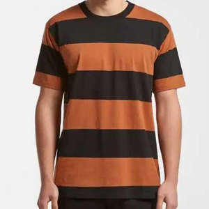 Camiseta Transpirable de Algodón 100% de 180 GSM, Tejido Grueso, para Hombre, Corte Holgado, Estilo Urbano Estampado - Product Image 5