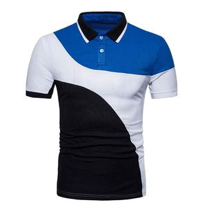 Polos de algodón al por mayor para hombre, camisas polo de talla grande con logotipo bordado personalizado, polos de algodón 100% para hombre - Product Image 5