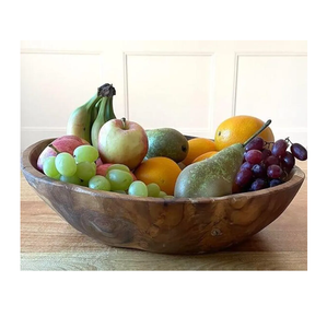 Bol à fruits en bois à vendre dernier bol à pâte en bois hautement poli meilleure qualité hôtels de taille personnalisée bol à fruits en bois - Product Image 4