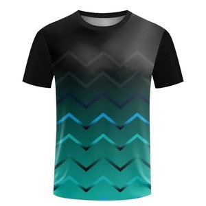 T-shirts sublimé polyester O-Neck T-Shirt pour hommes 200 Gsm Sublimation personnalisée O cou - Product Image 1