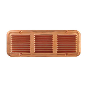 Griglia di Aerazione in Rame 14x36 cm - Product Image 1