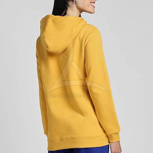 Sudadera con Capucha Casual de Invierno para Mujer con Cremallera Delantera y Bolsillos, Tejido Transpirable Ecológico de Poliéster/Algodón - Product Image 2