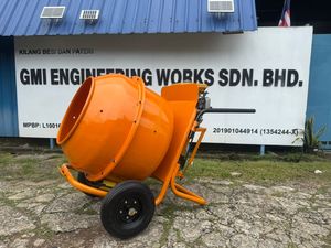 Vente en gros, bétonnière, mélangeur à grand tambour à décharge manuelle, portable - Product Image 4