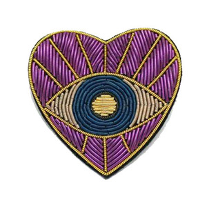 Broches brodées à la main, badges, fil de Bullion, veste à la mode, patchs brodés indiens, Motif blazer, écusson - Product Image 2