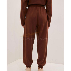 <b>Womens</b> Baggy Fit Sweatpants Street Casual Wear with Side Pockets Loose Fit Joggers Lounge Pants Oversized Cotton <b>Trousers</b> - Product Image 3