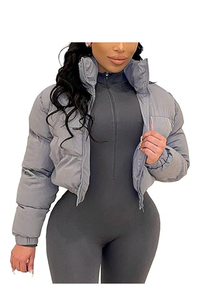 Blouson matelassé chaud pour femmes, manteaux d'hiver tendance et mignons pour femmes - Product Image 6