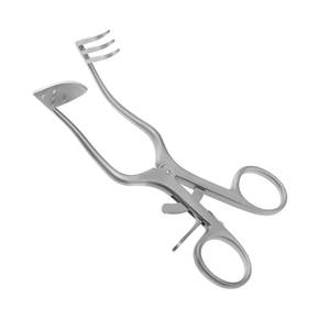 Retractor de autorretención Perkins derecho, 3 puntas romas, instrumento quirúrgico de acero inoxidable, Retractor de autorretención Perkins - Product Image 1