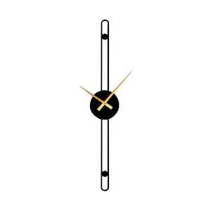 Horloge murale moderne en quartz et métal de qualité supérieure, alimentée par USB, décoration écologique pour la maison, le bureau, le salon, élégante et fonctionnelle - Product Image 3