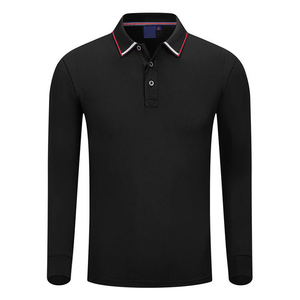 เสื้อผ้าผู้ชายใส่ได้ทั้งชายและหญิงเสื้อยืดแขนยาวผ้าคอตตอนระบายอากาศได้สีพื้นสำหรับใส่ได้ทั้งชายและหญิง - Product Image 5