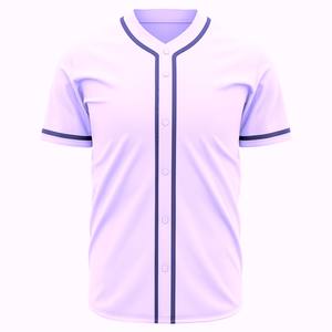Dernier maillot de baseball personnalisé à quantité minimale de commande bas Nouveau design Maillot de baseball à sublimation Maillot de baseball - Product Image 5