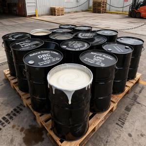 Látex de Caucho Natural MAL 60% DRC Tailandia para Adhesivos de Cemento de Caucho y Fabricación de Espuma - Product Image 3