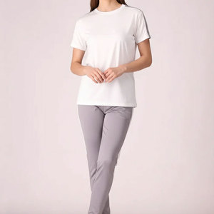 Lightweight Eco-Friendly Printed Breathable Fabric Comfortable Fit Streetwear Women <b>Summer</b> Tracksuits Daily Wear Regular Fit - Product Image 1