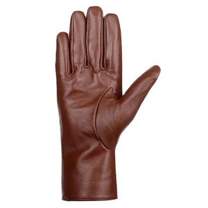 Gants de conduite imperméables en cuir à doigts entiers Marron Noir Luxe Hiver Unisexe Temps froid Respirant Isolation thermique - Product Image 3