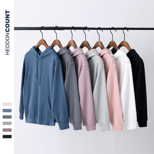 Sweat-shirt unisexe surdimensionné pour l'hiver, streetwear, doublure en polaire douce, tissu épais et chaud, coupe décontractée, pull à cordon ajustable - Product Image 1