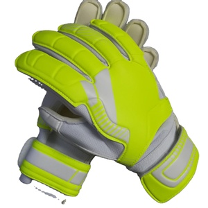 Gants de gardien de but de football professionnels, respirants, en latex antidérapant, protection des doigts, fermeture à boucle pour hommes, entraînement de football - Product Image 4