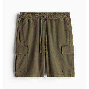 Custom <b>Men's</b> Fitness Sports <b>Cargo</b> <b>Shorts</b> <b>Long</b> Gym Athletic <b>Shorts</b> Puff Printed Design Plain Dyed Fleece Sports <b>Shorts</b> Custom - Product Image 1