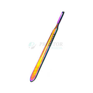 Poignée de scalpel de couleur personnalisée au design unique, prix de gros, poignée de scalpel en acier inoxydable - Product Image 2