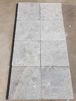 Dalles de pavés en marbre naturel gris clair 2025, finition sablée antidérapante, pour villas modernes, appartements, extérieurs de piscines, certifiées CE, haute qualité