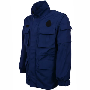 Personnaliser vente en gros de haute qualité couleur personnalisée uniformes de sécurité extérieure jeu de gardes Polyester/coton séchage rapide respirant - Product Image 6
